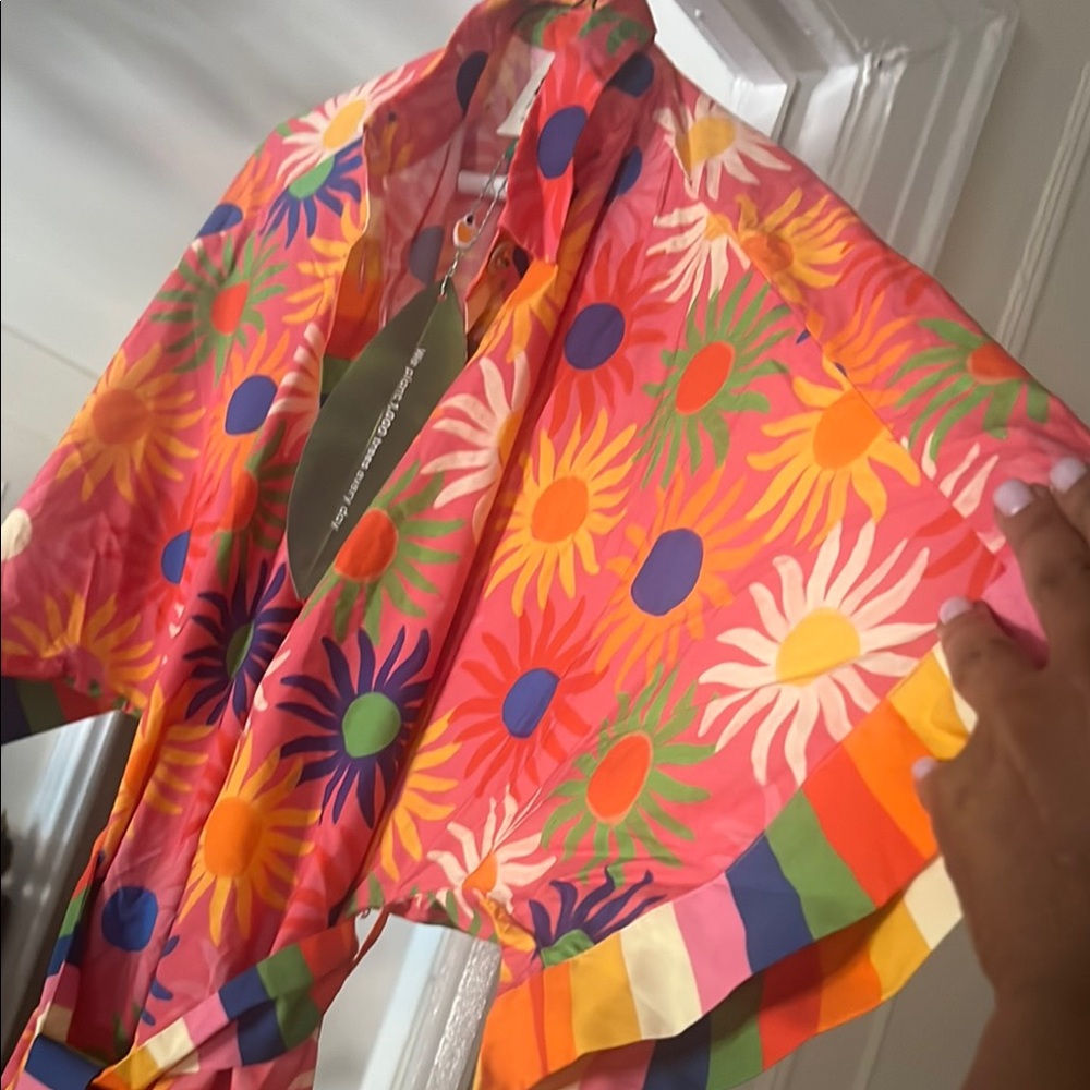 FARM Rio Multicolor Floral Dress - Picture 4 of 8